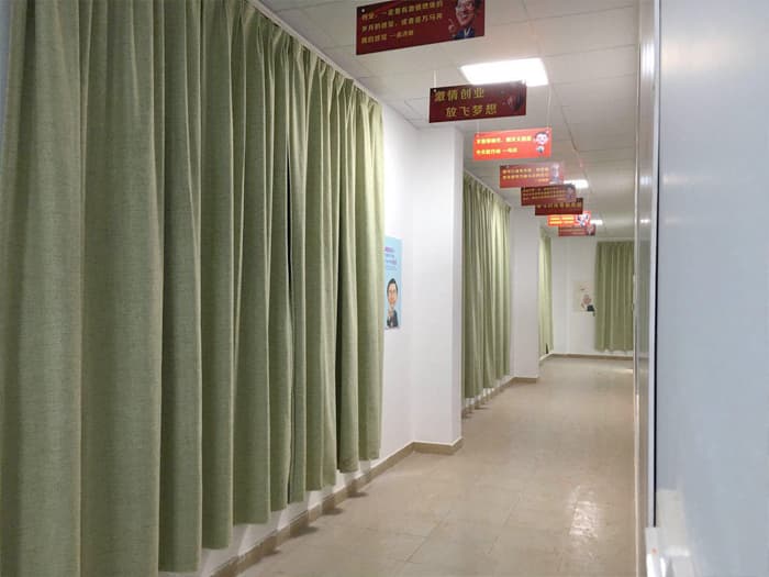 廣州花都鐵路學院課室窗簾