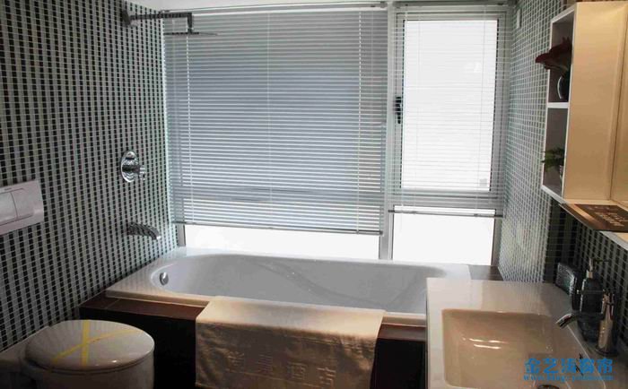 百葉窗簾種類有哪些 百葉窗簾選購(gòu)技巧 衛(wèi)生間、廁所百葉窗簾