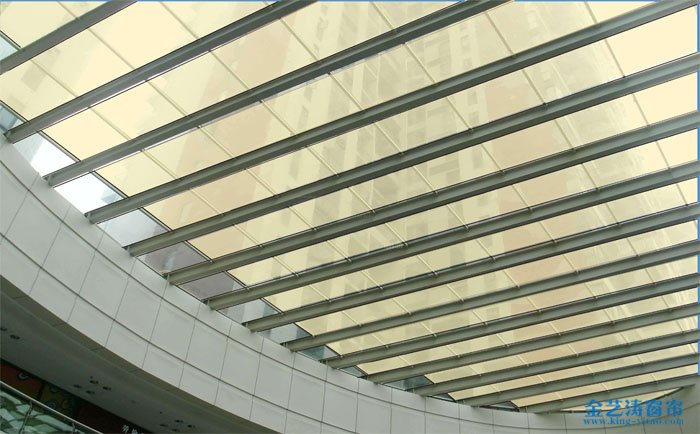 陽光房遮陽天棚簾都有哪些,應該如何選擇 天棚簾