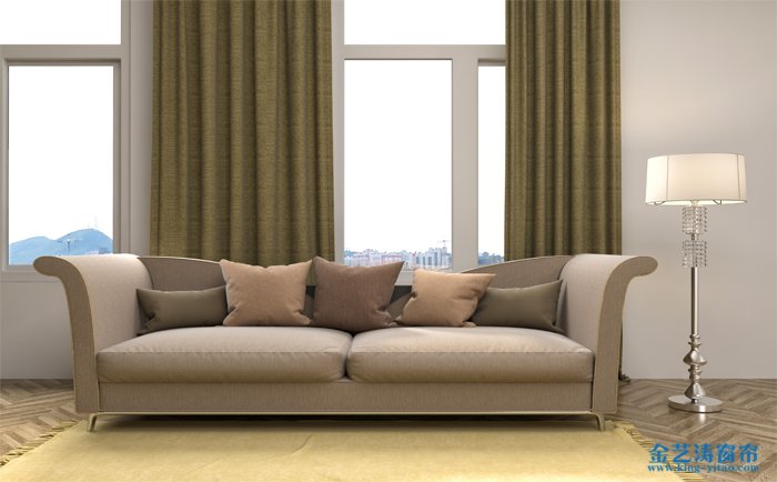 小窗戶怎么掛窗簾好看,金藝濤窗簾網教你小窗戶窗簾搭配技巧 布藝簾